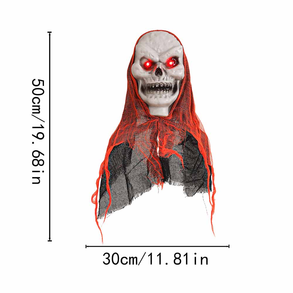 2PCS Halloween Hanging Skeleton Ghost Decoration