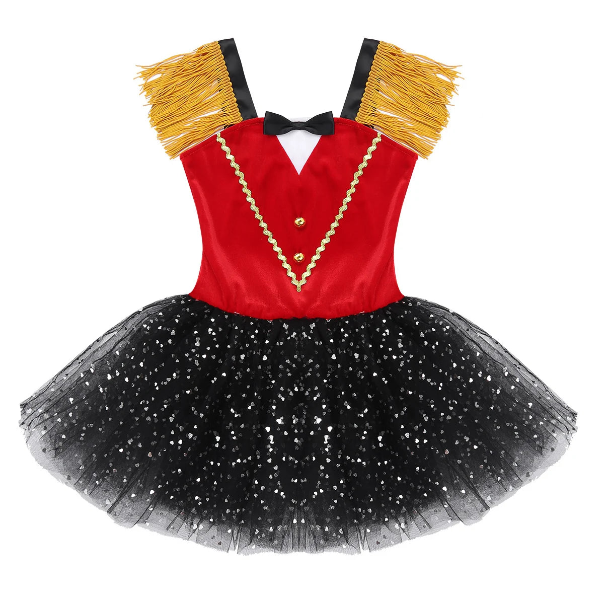 Girls Circus Ringmaster Costume – Halloween, Carnival & Stage Performance Dress