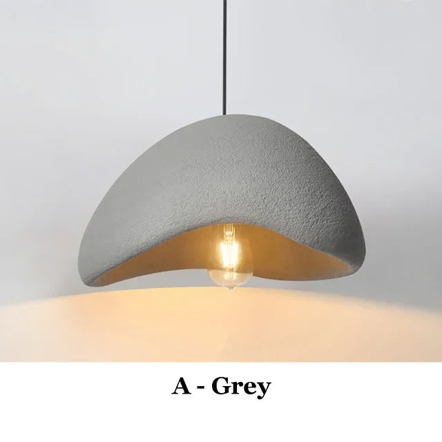 Stylish “Wabi Sabi” LED Pendant Light – Perfect for Dining Room, Living Room, or Bedroom Decor