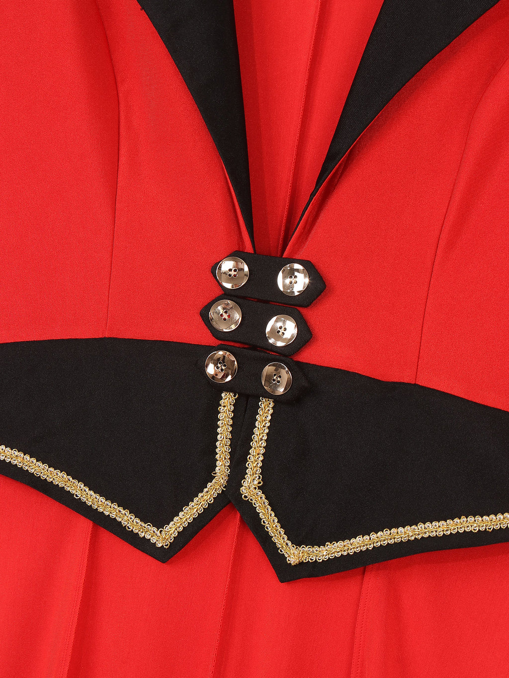 A stylish women’s circus ringmaster costume, perfect for Halloween, carnival, or themed parties.