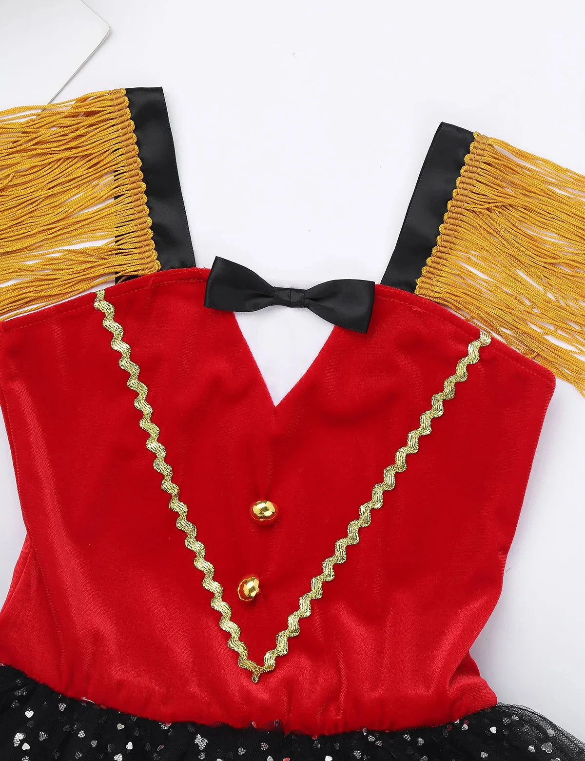 Girls Circus Ringmaster Costume – Halloween, Carnival & Stage Performance Dress