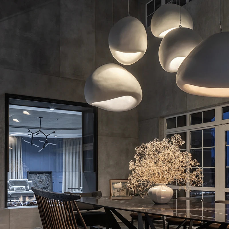 Stylish “Wabi Sabi” LED Pendant Light – Perfect for Dining Room, Living Room, or Bedroom Decor