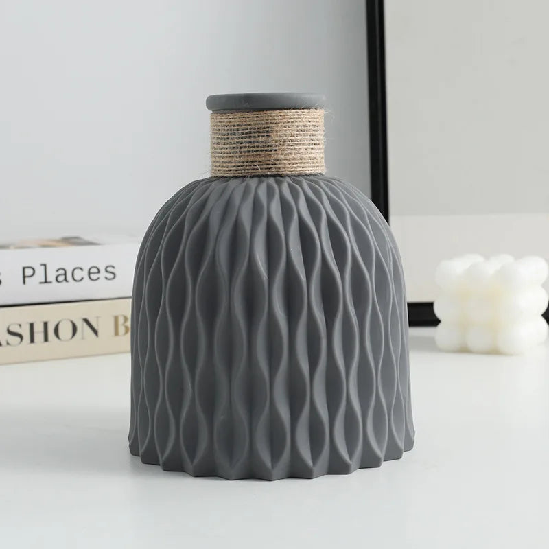 Modern Wavy Design Vase “Nordic Touch”